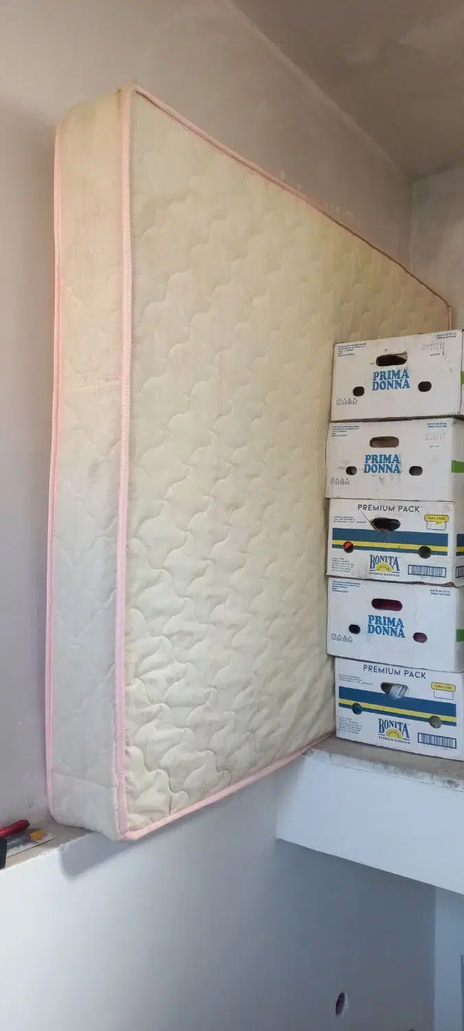 تشک ۲نفره سالم سالم|تشک تختخواب|آبیک, |دیوار