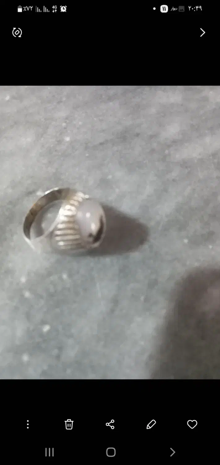 انگشترنقره شجر ۶۲۱۰ گرم|جواهرات|اردبیل, |دیوار