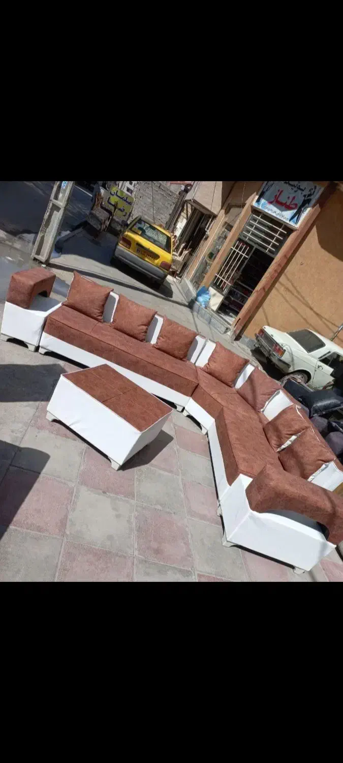 تولید مبل ال کنج|مبلمان خانگی و میز عسلی|خرم‌آباد, |دیوار