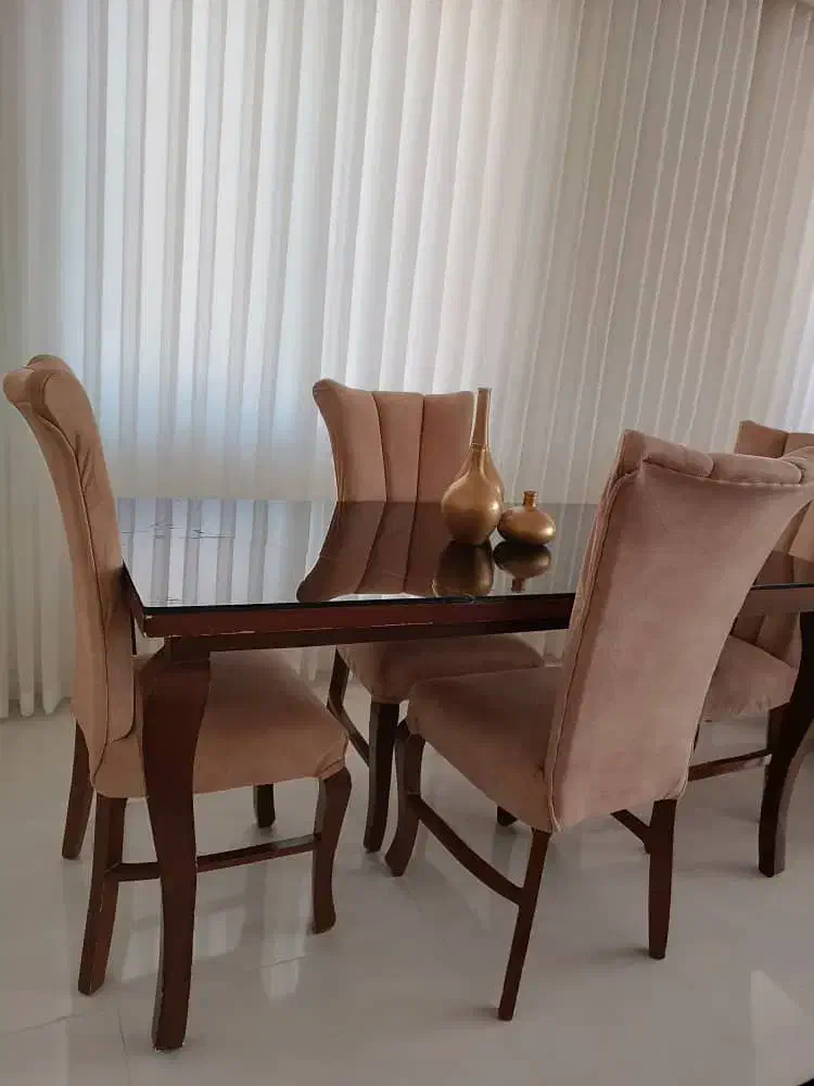 میزناهار خوری ۴نفره|میز و صندلی غذاخوری|اشتهارد, |دیوار