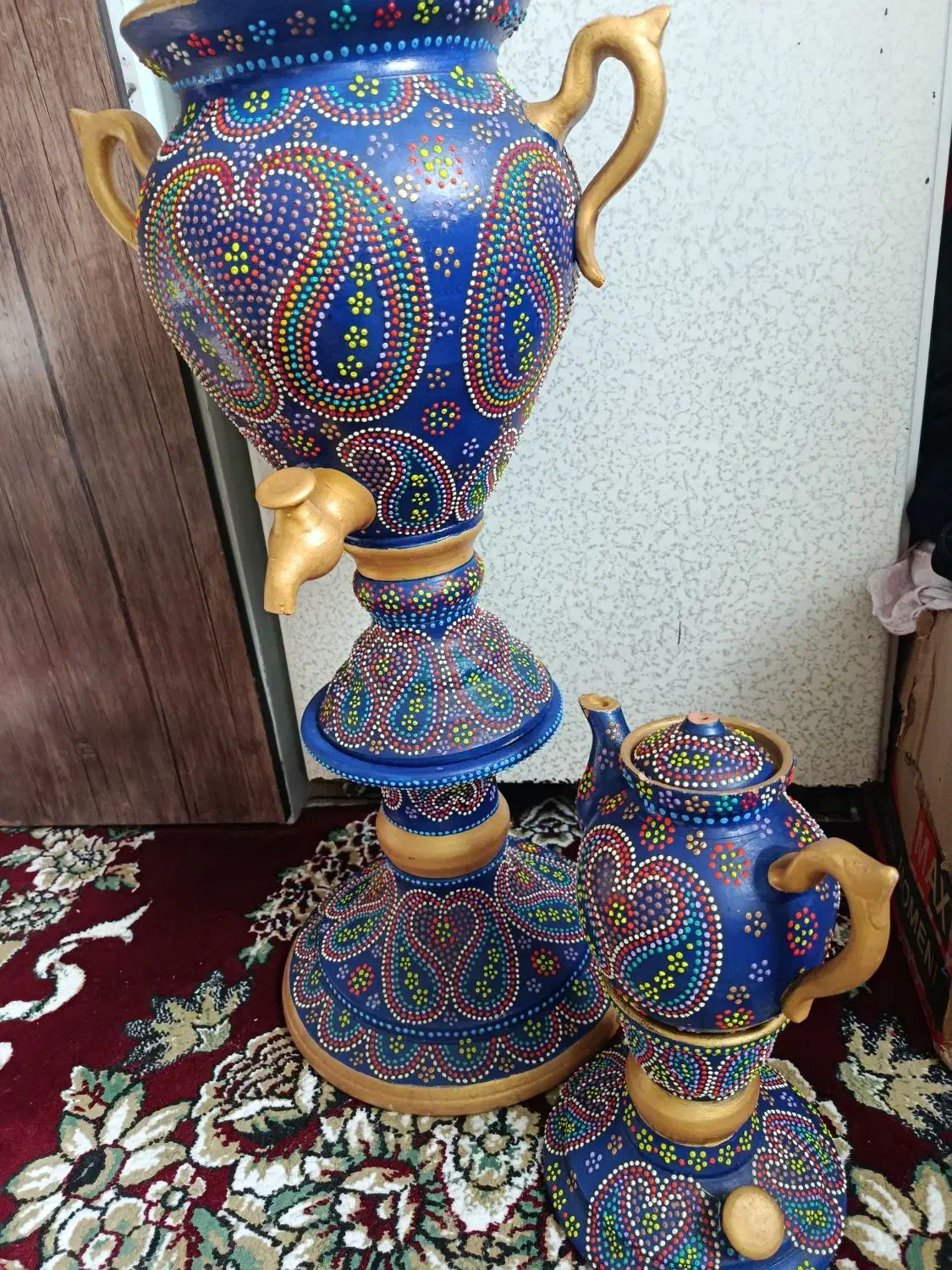 سماور سفالی|صنایع دستی و سایر لوازم تزئینی|بروجرد, |دیوار