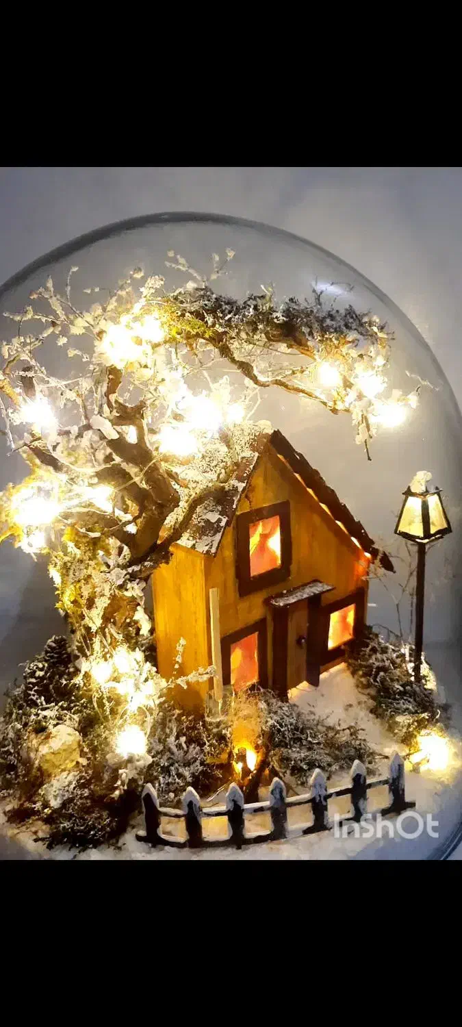 دکوری شیشه ای رویایی|صنایع دستی و سایر لوازم تزئینی|رشت, آب و برق|دیوار