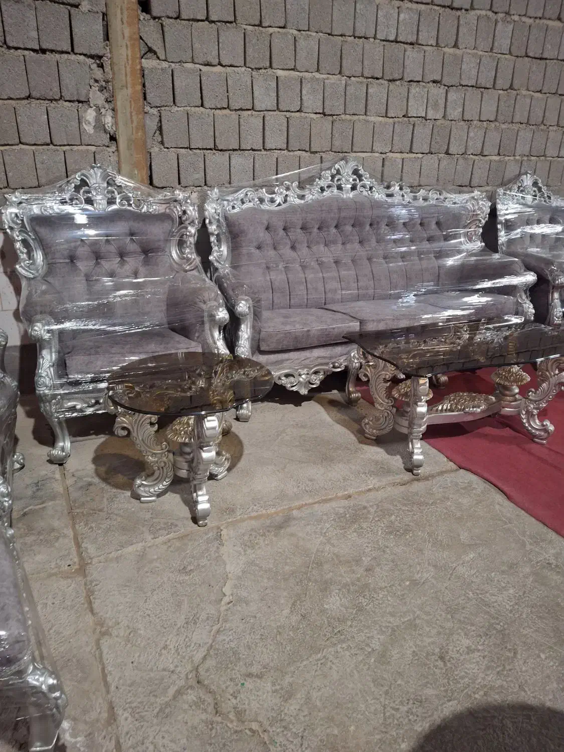 مبل سلطنتی 9نفره در مبلمان عابدی|مبلمان خانگی و میز عسلی|بندر گناوه, |دیوار