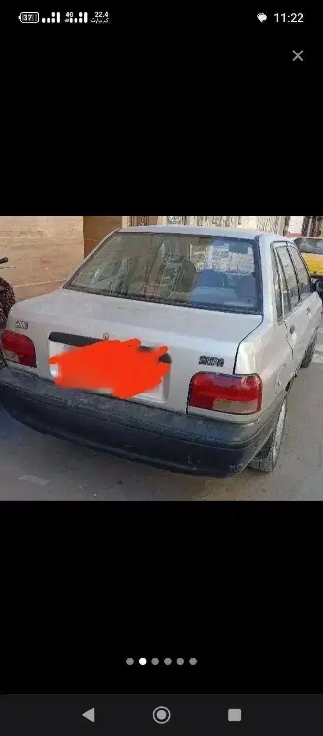 فروش پراید مدل۸۶دوگانه کارخانه|خودرو سواری و وانت|جوانرود, |دیوار