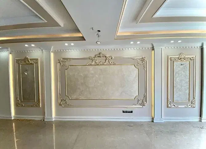 نقاشی رنگ آمیزی (نقاش ساختمان) رنگ کاری چوب|خدمات پیشه و مهارت|اصفهان, ملک‌شهر|دیوار