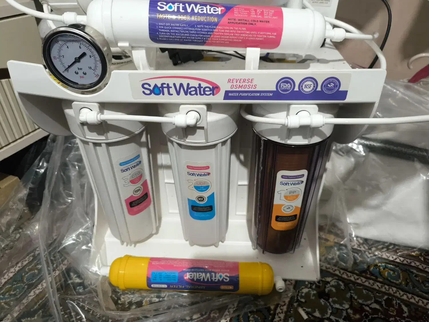 دستگاه تصفیه آب با منبع بزرگ|آبسردکن و تصفیه آب|خرمآباد, |دیوار