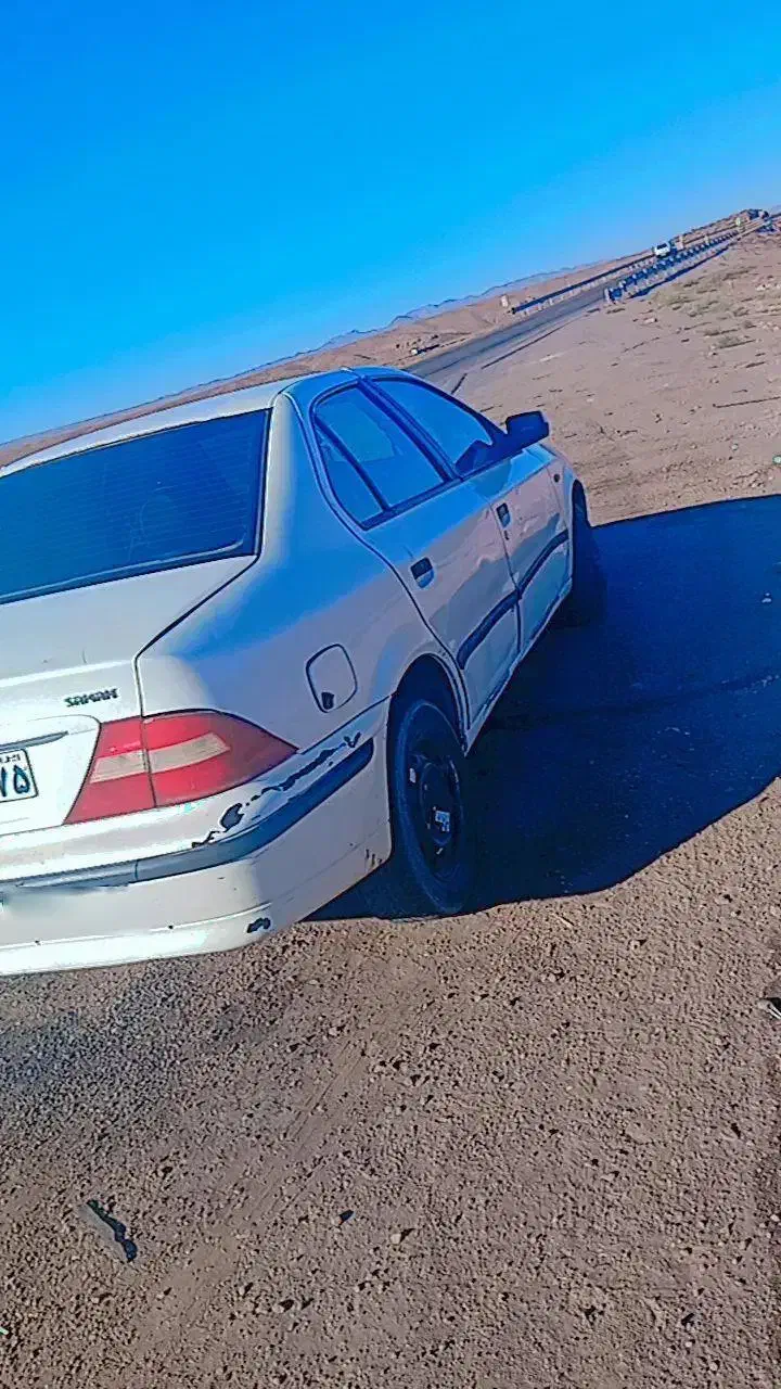 با سلام سمند مدل 90 بدون رنگ شاسی پلم|خودرو سواری و وانت|بردسیر, |دیوار