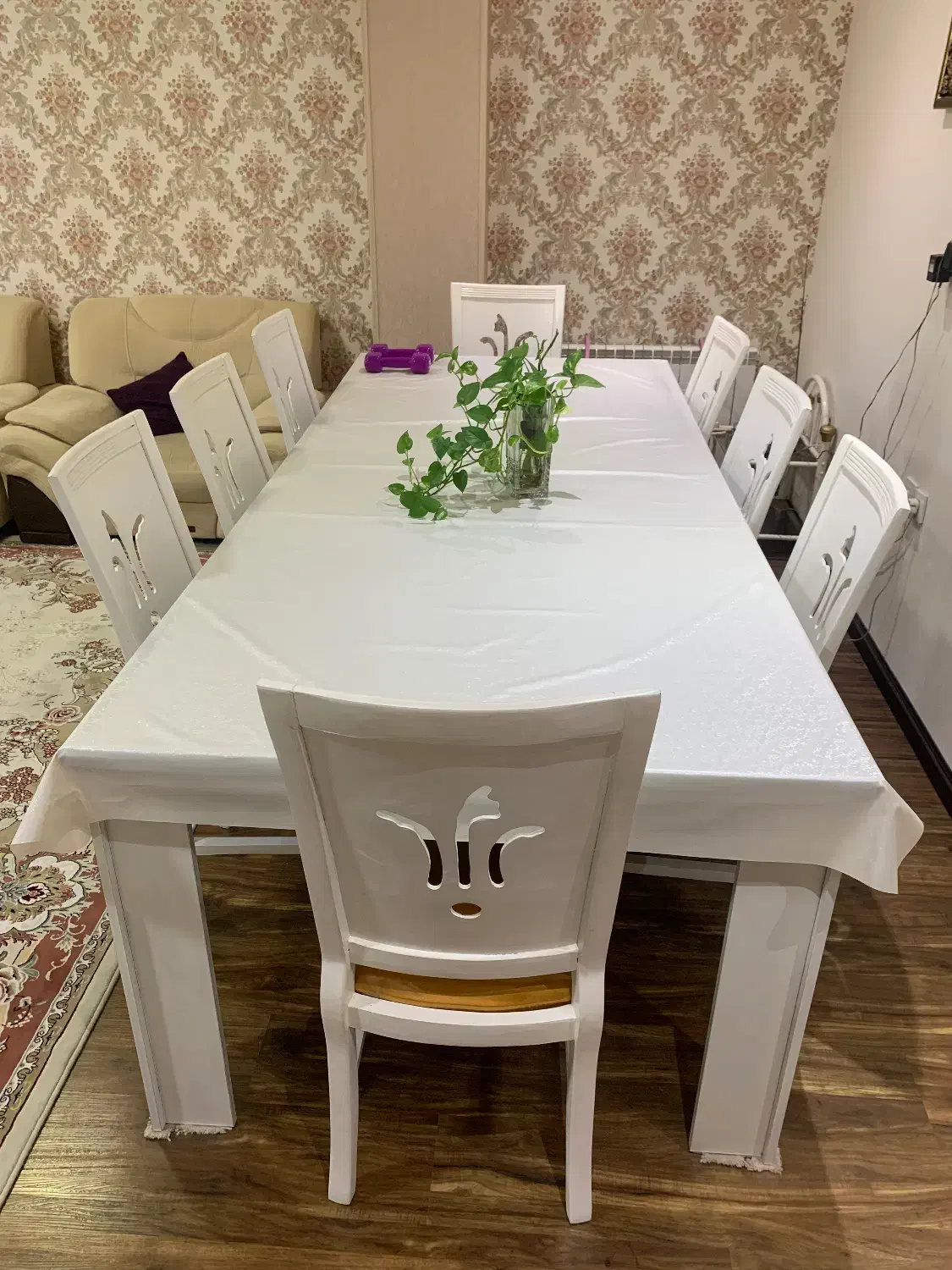 میز غذاخوری ۸ نفره|میز و صندلی غذاخوری|گنبد کاووس, |دیوار