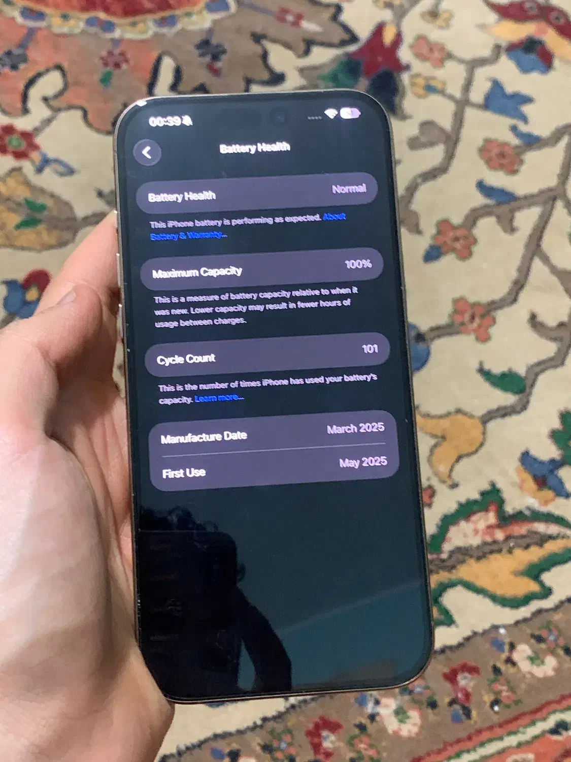 آیفون ۱۶ پرومکس ۲۵۶ گیگ|موبایل|اهواز, کیان اباد|دیوار