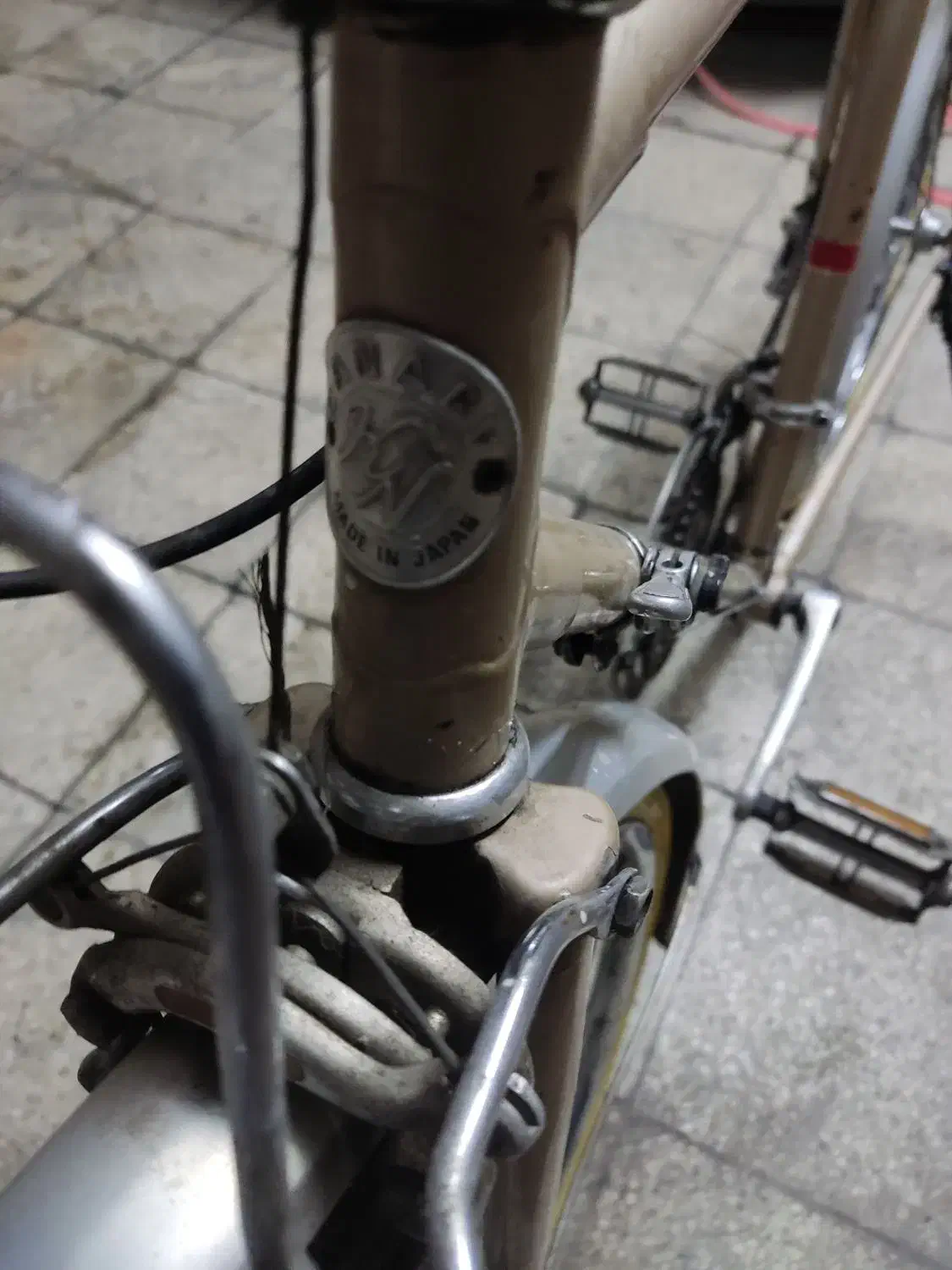 دوچرخه کورسی قدیمی عتیقه ژاپن مارک قناری|دوچرخه، اسکیت، اسکوتر|تهران, طیب|دیوار