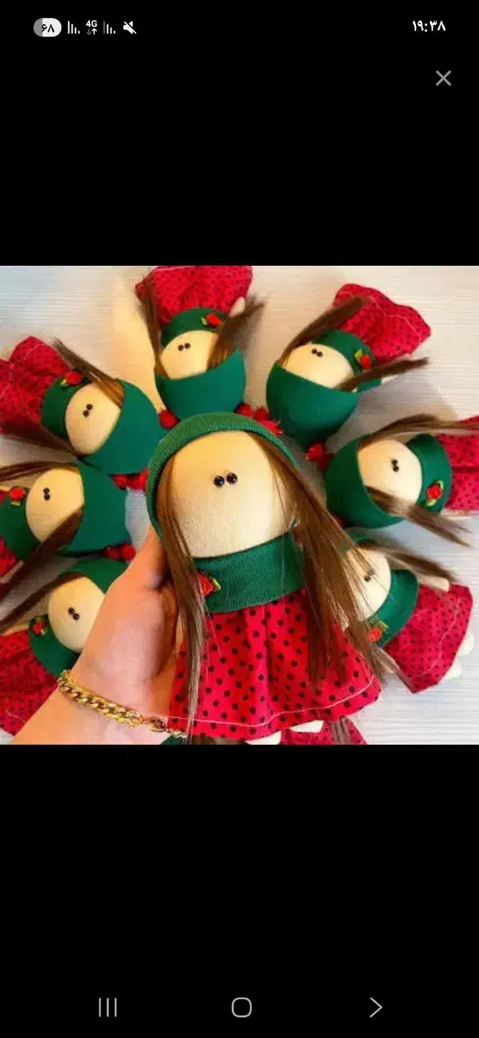 عروسک های روسی و کش موبند شب یلدایی|اسباببازی بچه|همدان, |دیوار