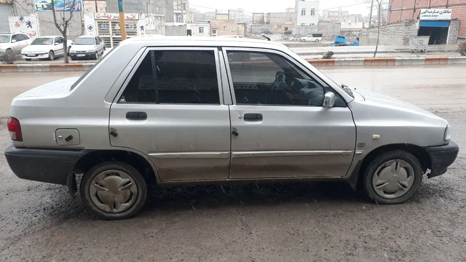 پراید نقره ای مدل ۹۳|خودرو کلاسیک|اردبیل, |دیوار