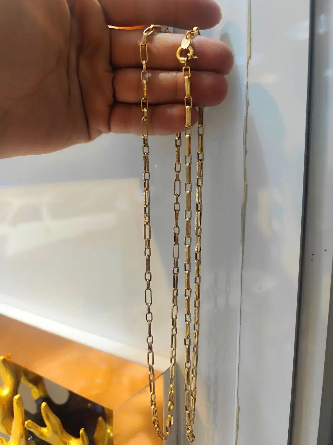 طلای شکن زنجیر گوشواره النگو|جواهرات|فسا, |دیوار