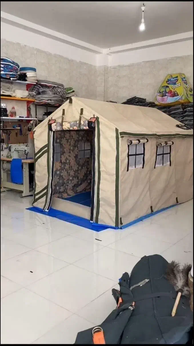 چادر شش متری عشایری چادر کارگری|کوهنوردی و کمپینگ|تهران, والفجر (افسریه)|دیوار