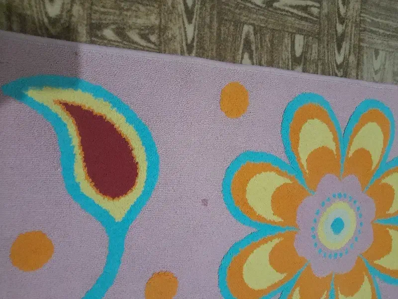 گلیم فرش اتاق|گلیم، جاجیم، گبه|قم, قلعه کامکار|دیوار