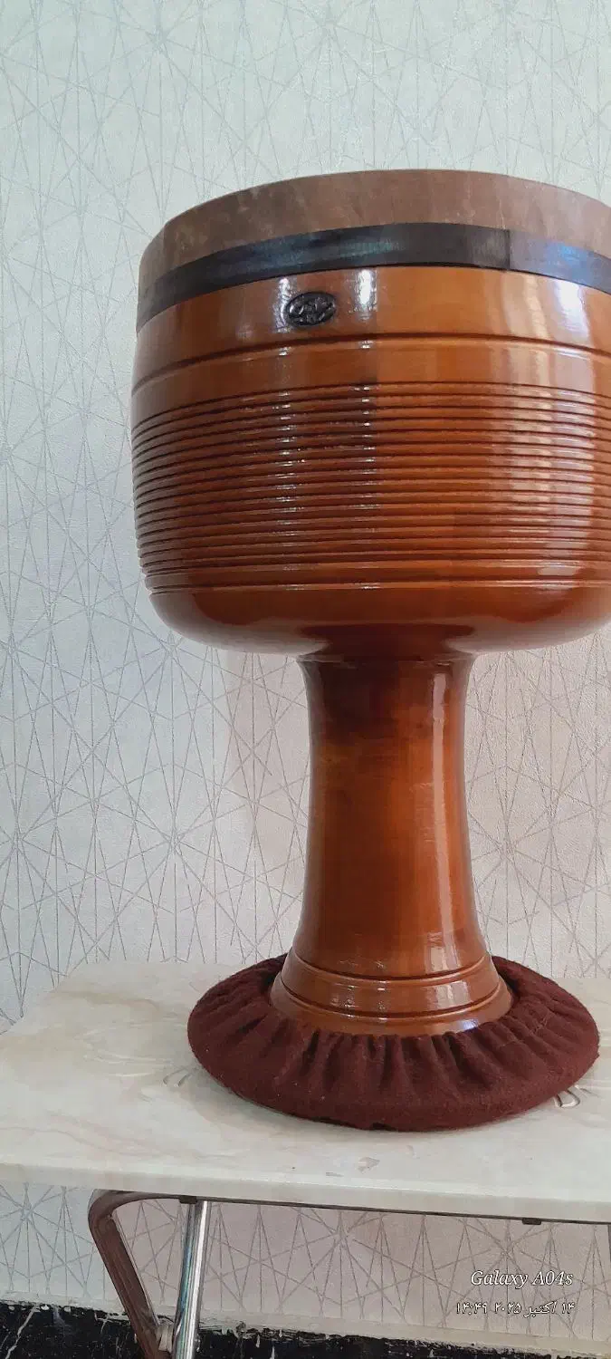 تنبک ضربانگ دو مهر|سازهای سنتی|شهرکرد, |دیوار