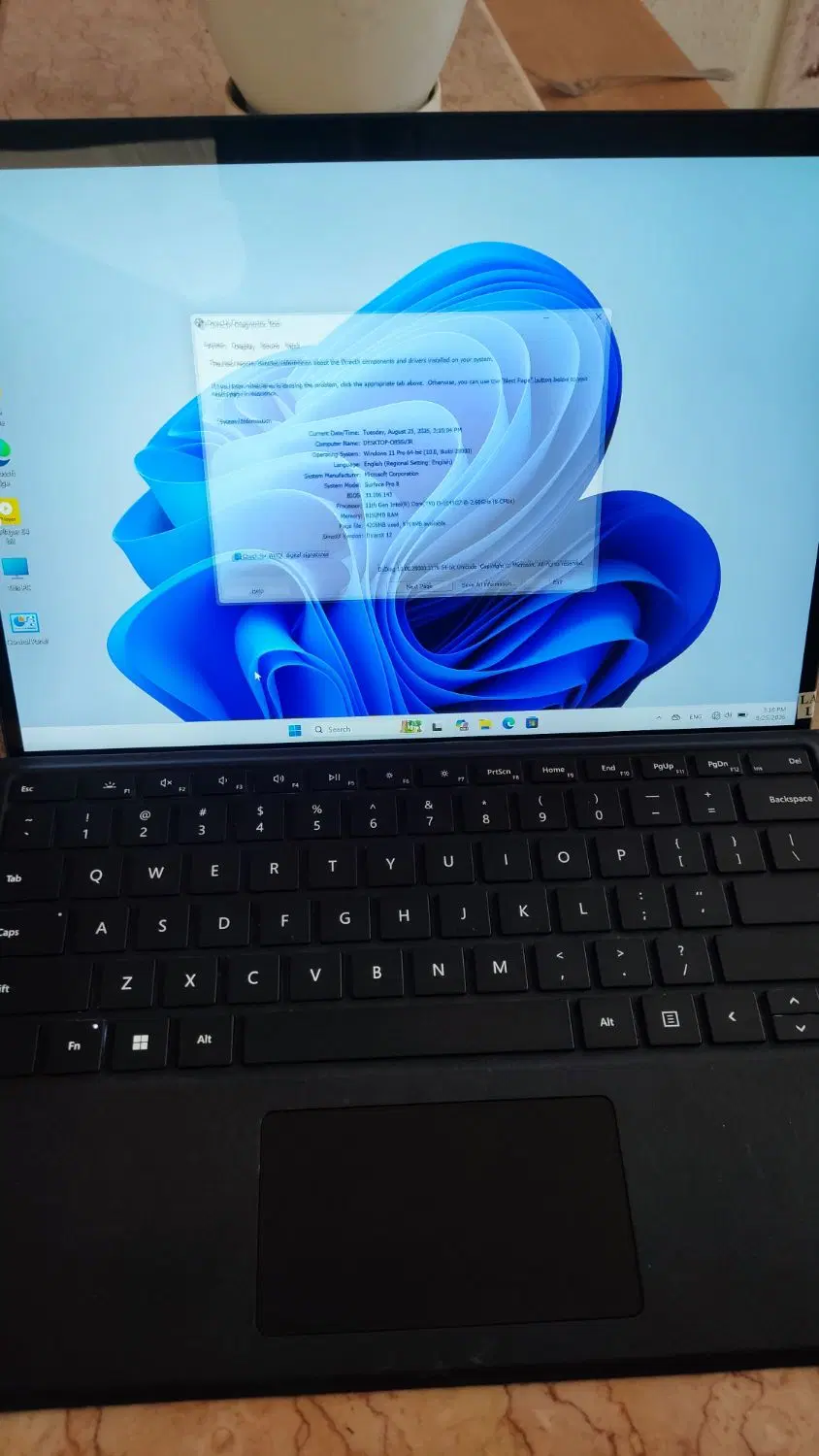 سرفیس پرو surface pro8|رایانه همراه|قم, صفائیه|دیوار
