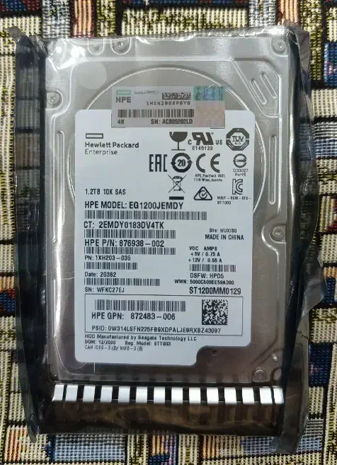 هارد سرور HPE 1.2TB|قطعات و لوازم جانبی رایانه|وحیدیه, |دیوار