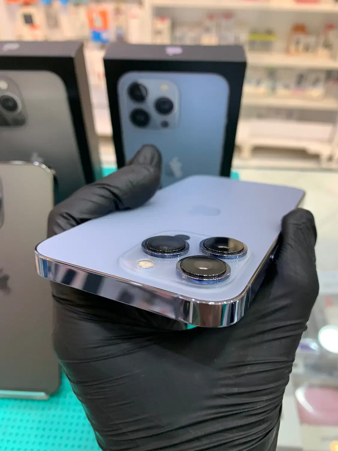 ایفون ۱۳پرو در حد نو واقعی|موبایل|کرج, گوهردشت|دیوار