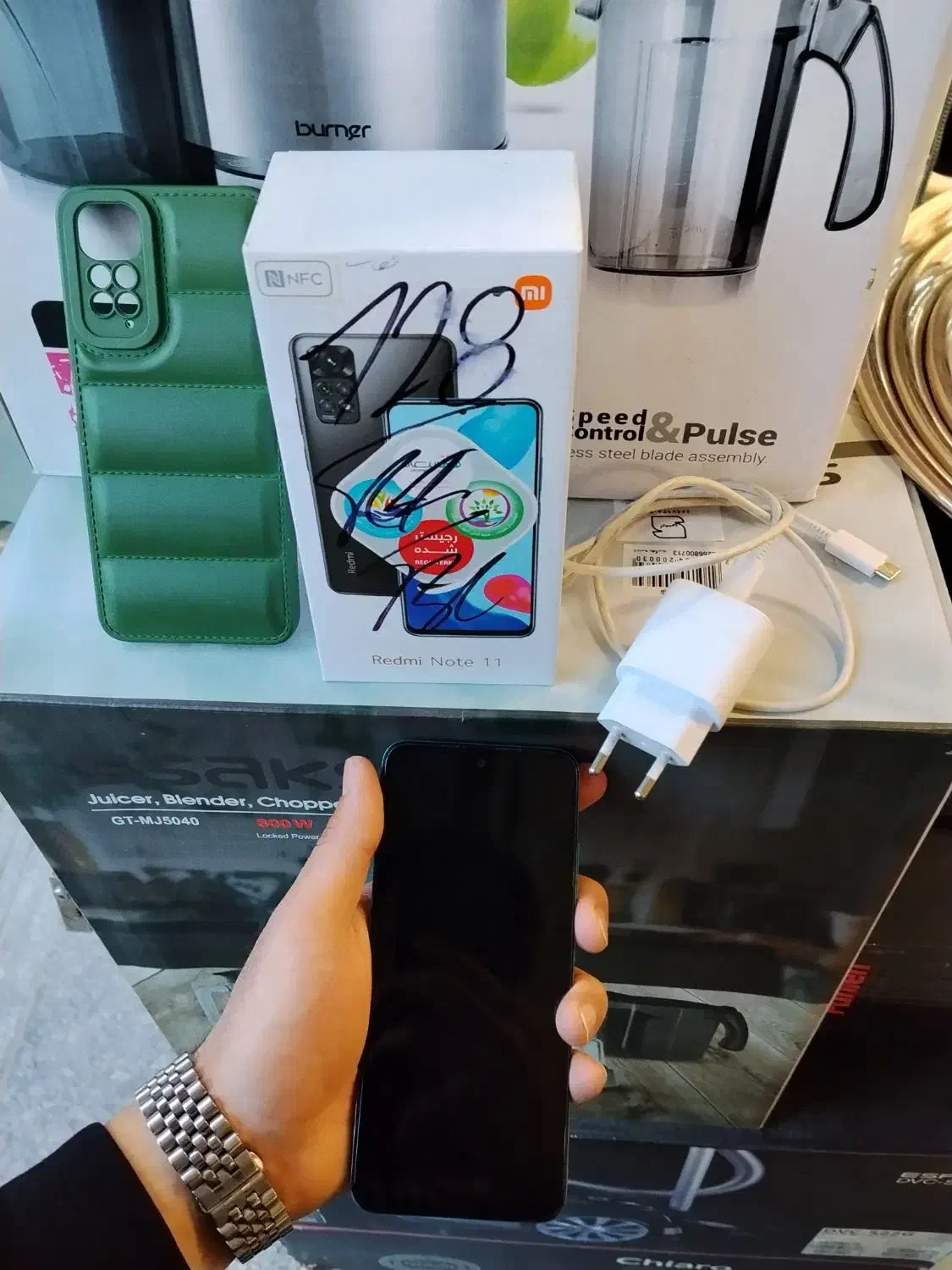 گوشی شیائومی نوت11/حافظه 128 لازرورق/موبایل مختاری|موبایل|قرچک, مهدیه|دیوار