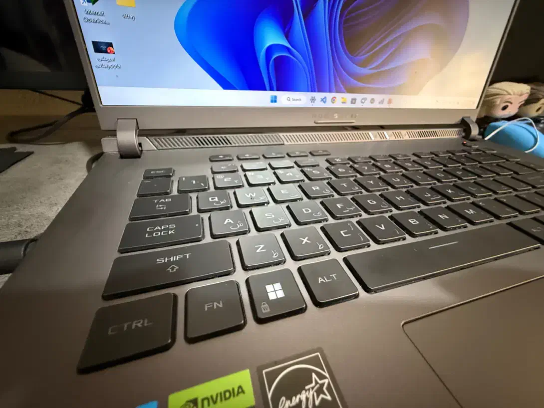 لپتاپ گیمینگ ROG - در حد نو|رایانه همراه|تهران, نارمک|دیوار