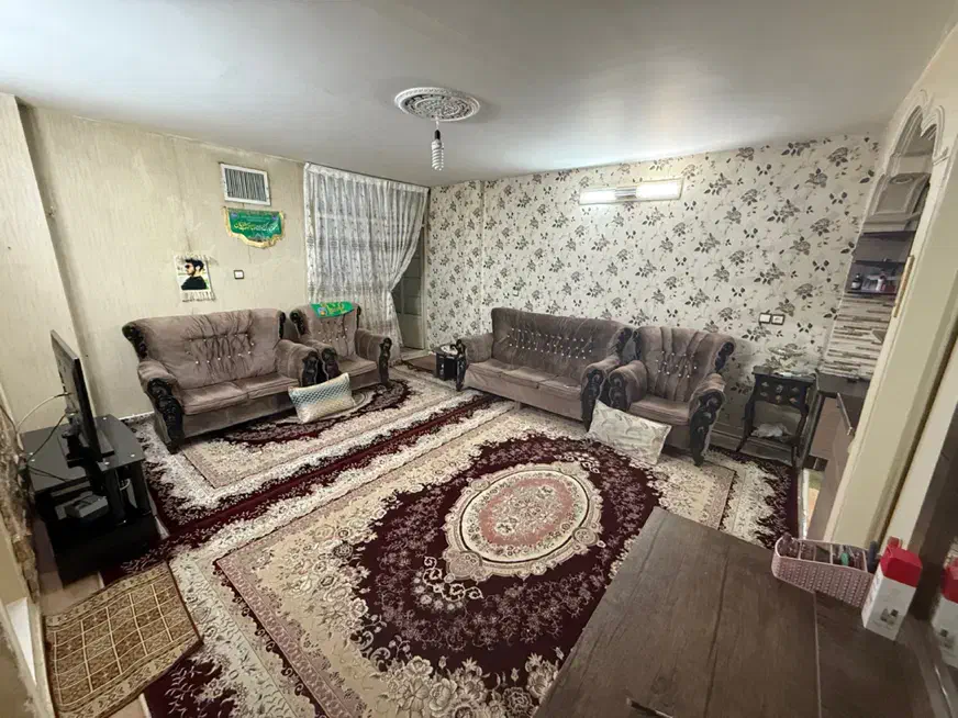 ۴۷مترهم کف+۸ متر پاسیو/ هم کف / کاروان / مهماندوست|فروش آپارتمان|تهران, شهرک رضویه|دیوار