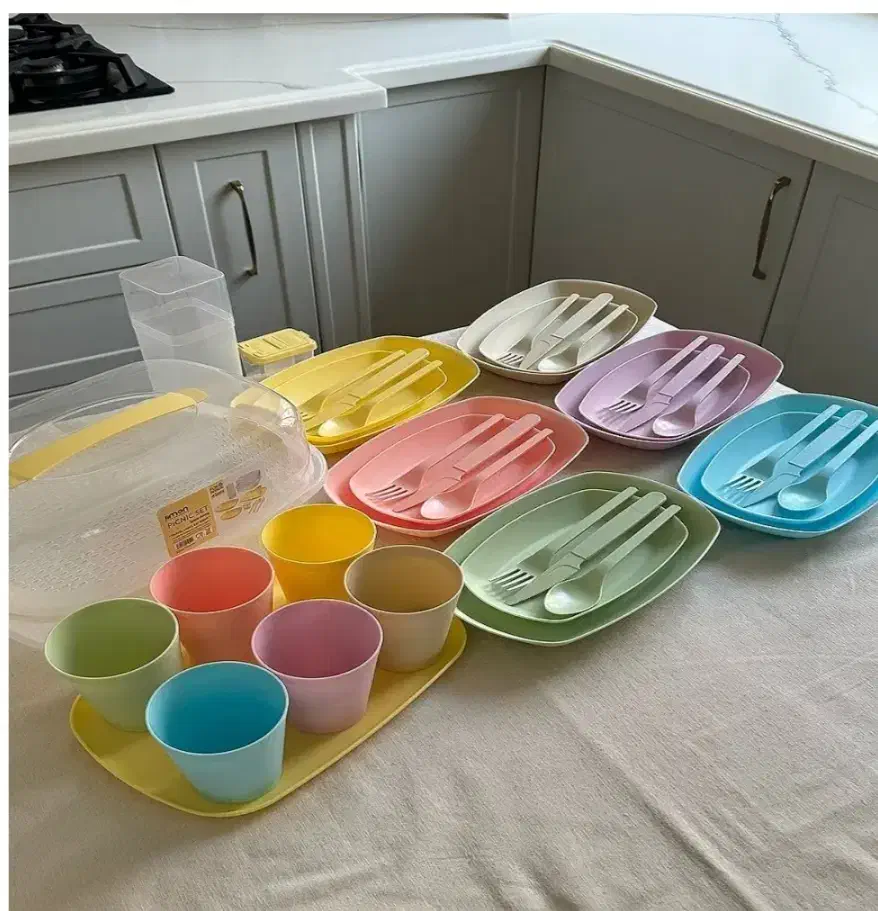 سرویس مسافرتی و ترازوی باریستا|ظروف نگهدارنده، پلاستیکی، یک‌بارمصرف|تهران, خلیج فارس|دیوار