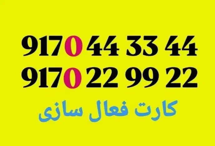 0917-0-20-19-19|سیم‌کارت|شیراز, معالی‌آباد|دیوار
