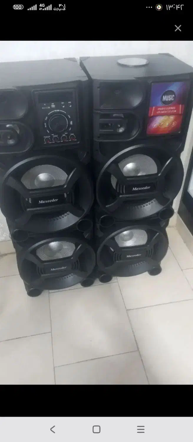 اسپیکر دوقلو غول مکسیدر|سیستم صوتی خانگی|ملارد, |دیوار