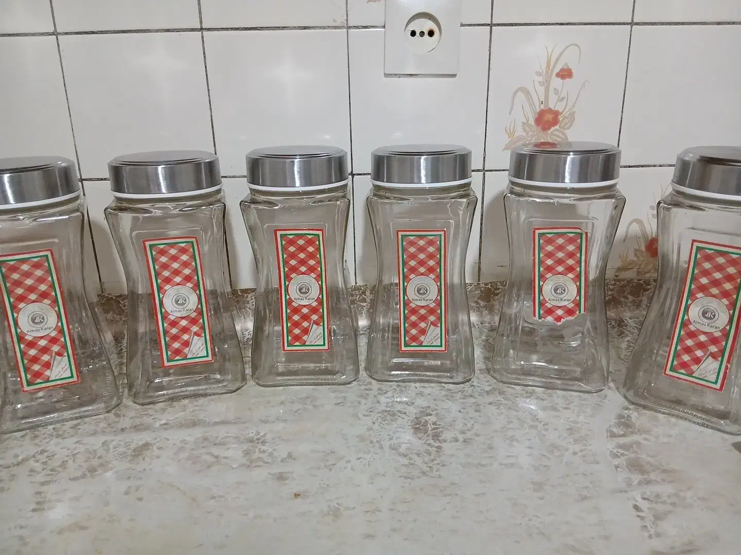 جا حبوباتی شیشه ای|ظروف نگهدارنده، پلاستیکی، یک‌بارمصرف|مشهد, خرمشهر|دیوار