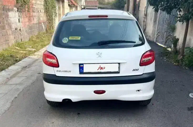 ۲۰۶ تیپ ۵ مدل ۹۷ تک برگ سند واقعی|خودرو سواری و وانت|قائمشهر, |دیوار