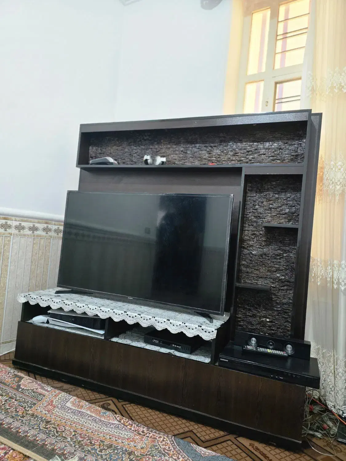 زیر تلویزیون|میز تلویزیون|کوار, |دیوار