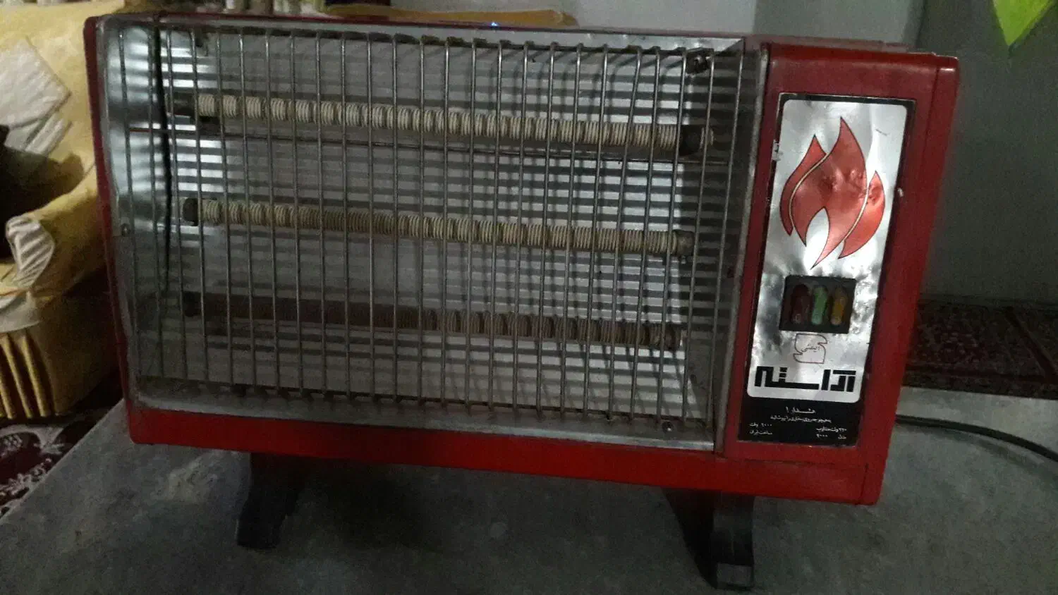 بخاری برقی بزرگ|بخاری، هیتر، شومینه|ارومیه, |دیوار