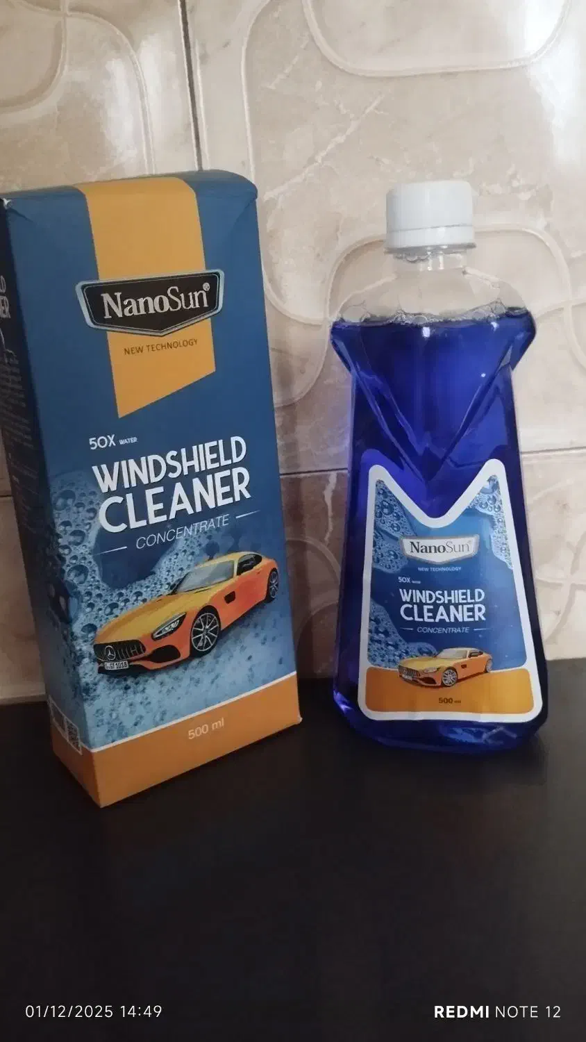 شیشه شوی نانوسان|مواد شوینده و دستمال کاغذی|کرمان, |دیوار