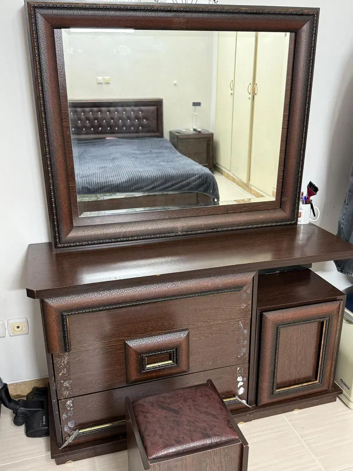 آگهی فروش تخت خواب MDF|تخت و سرویس خواب|جم, |دیوار