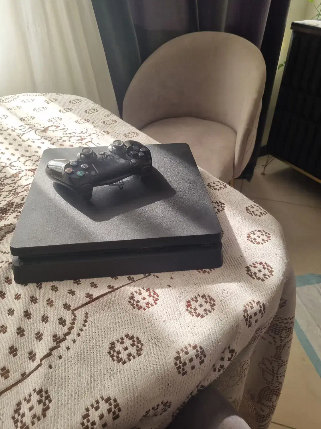 PS4 اسلیم ۳ دسته اورجینال|کنسول، بازی ویدئویی و آنلاین|رودهن, |دیوار