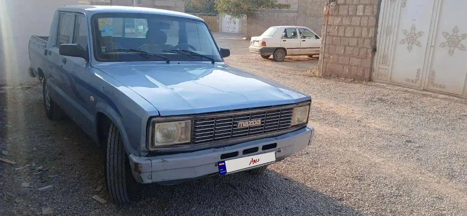 مزدا دو کابین کارا ۲۰۰۰ آبی نقره ای|خودرو سواری و وانت|اسفراین, |دیوار