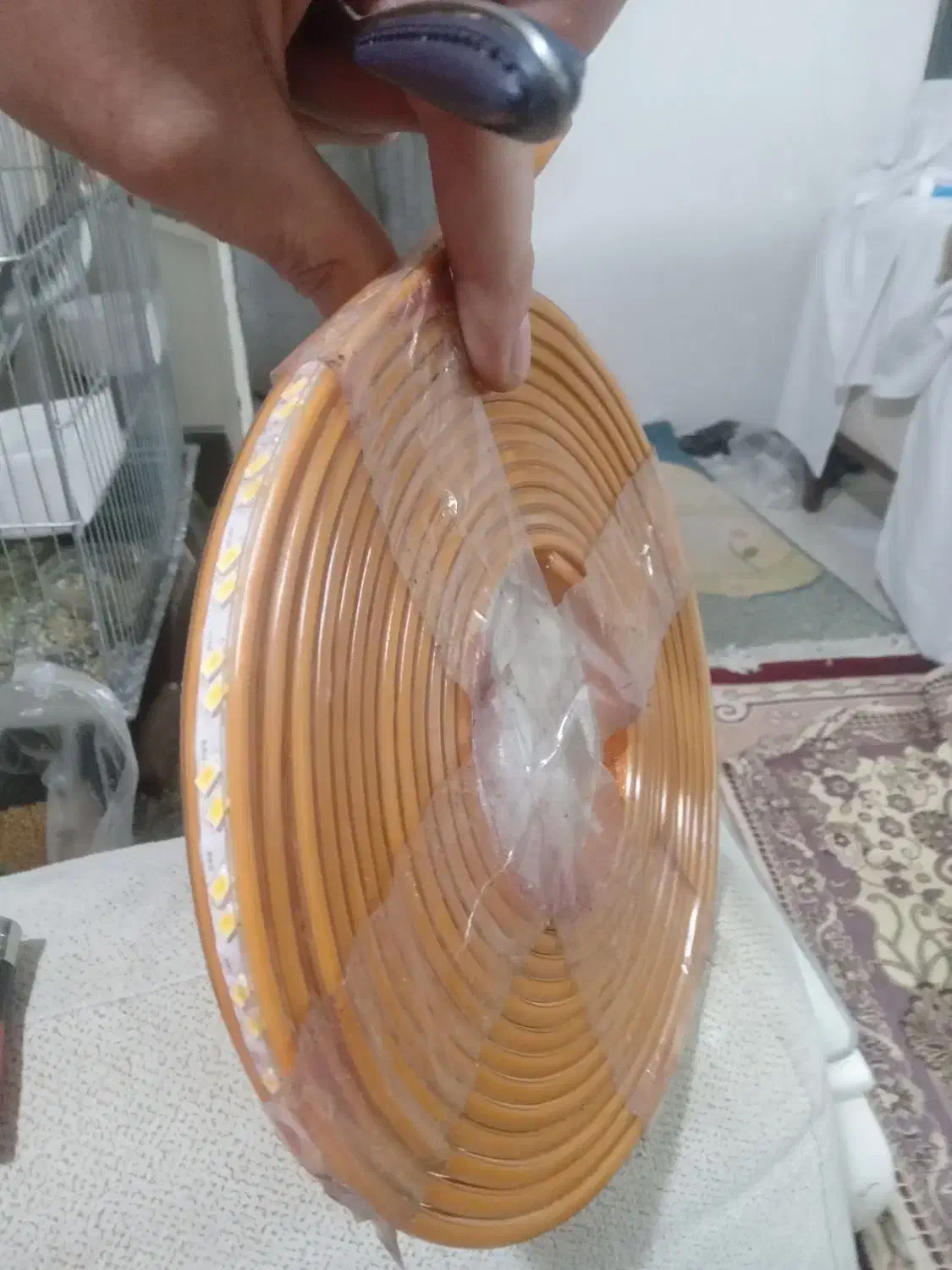 چندمتر لامپ ریسه ای نو|لامپ و چراغ|محمدیه-قزوین, |دیوار