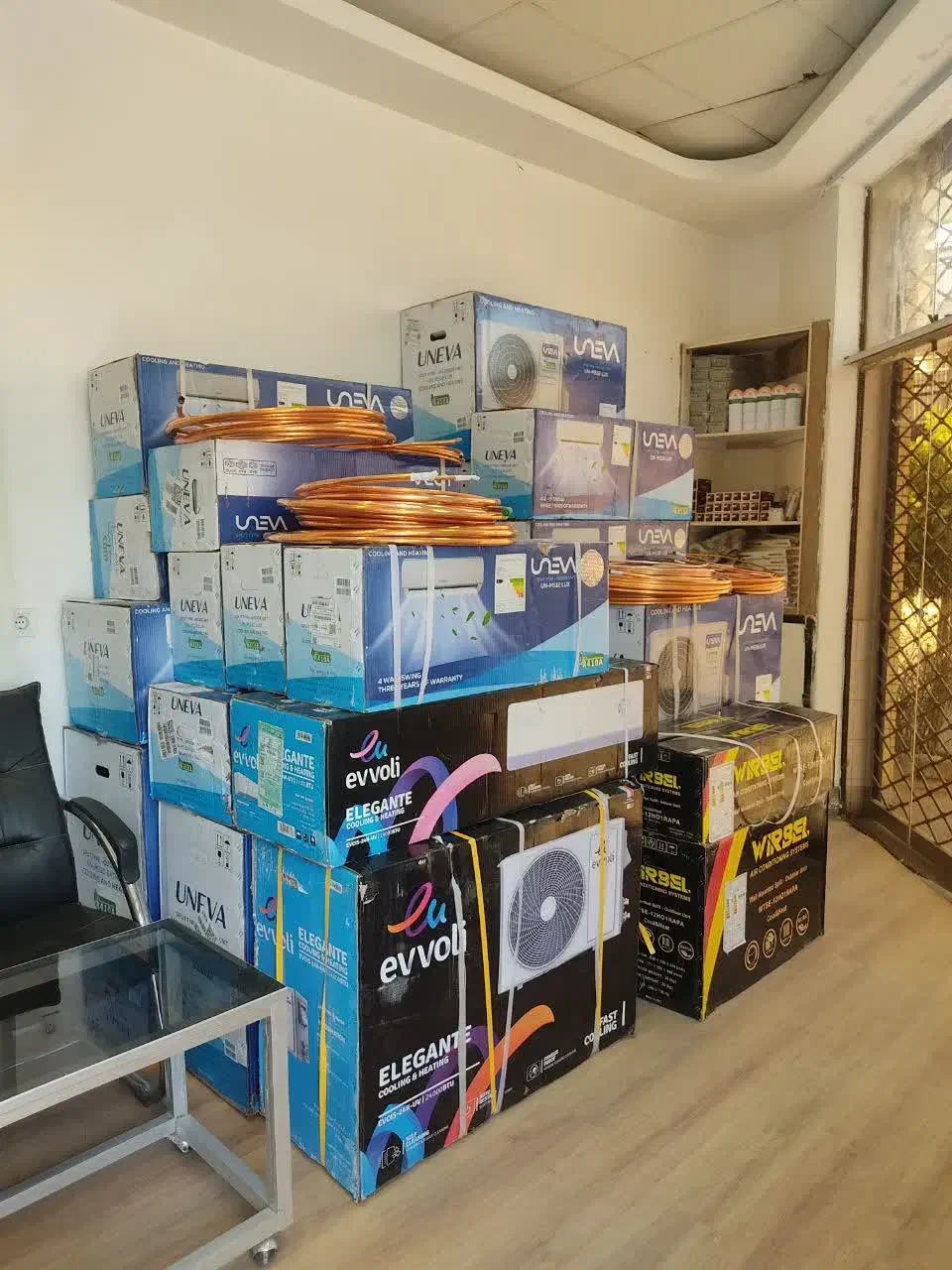 فروش ، نصب ، لوله کشی و سرویس اسپلیت (کولر گازی)|کولر گازی و فنکوئل|بیرجند, |دیوار