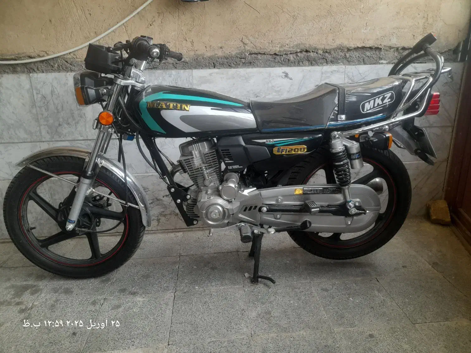 فروش یک دستگاه موتورسیکلت متین 200سی سی|موتورسیکلت|الیگودرز, |دیوار