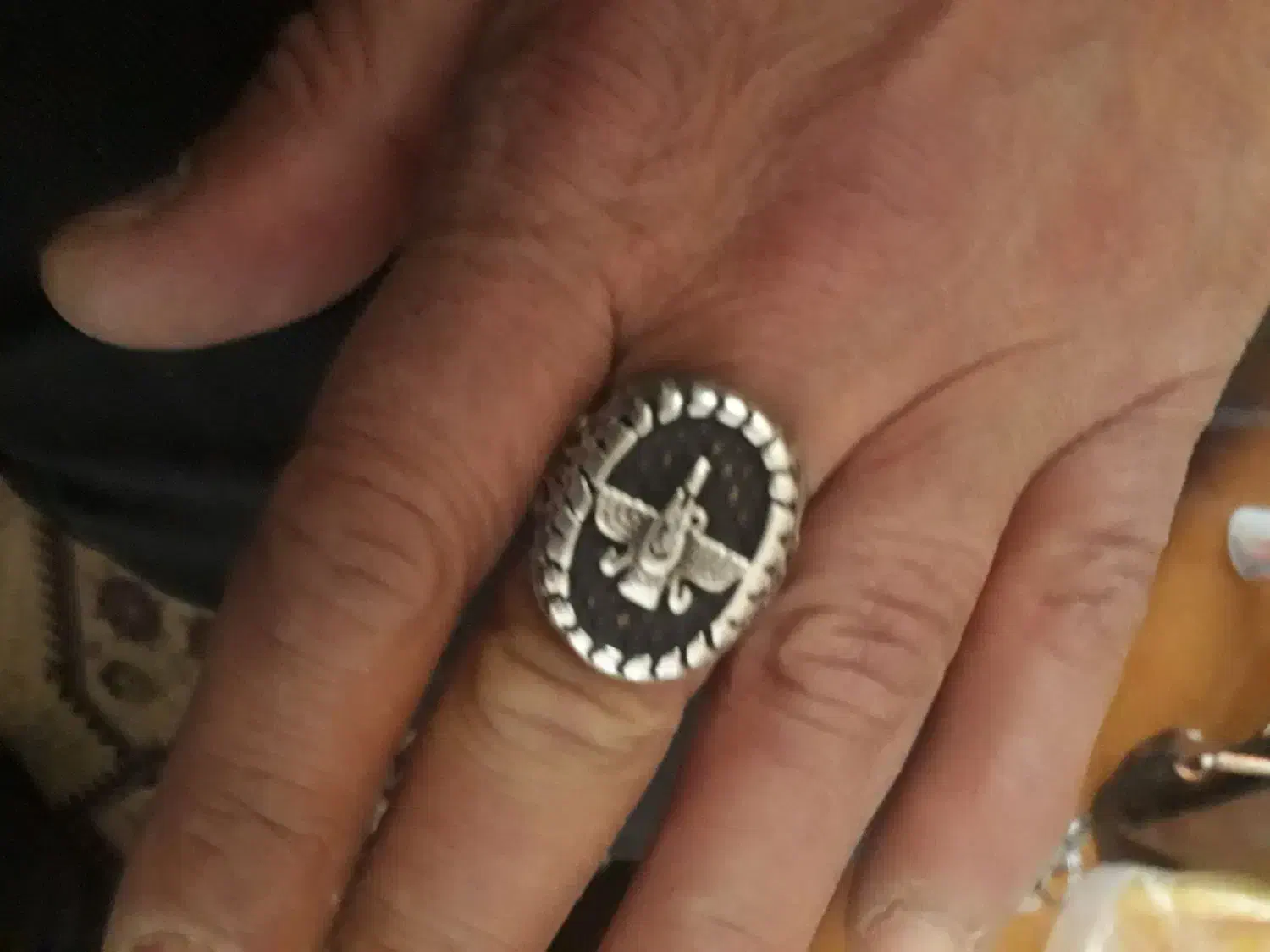 انگشترنقره ۹۲۵|جواهرات|اردبیل, |دیوار