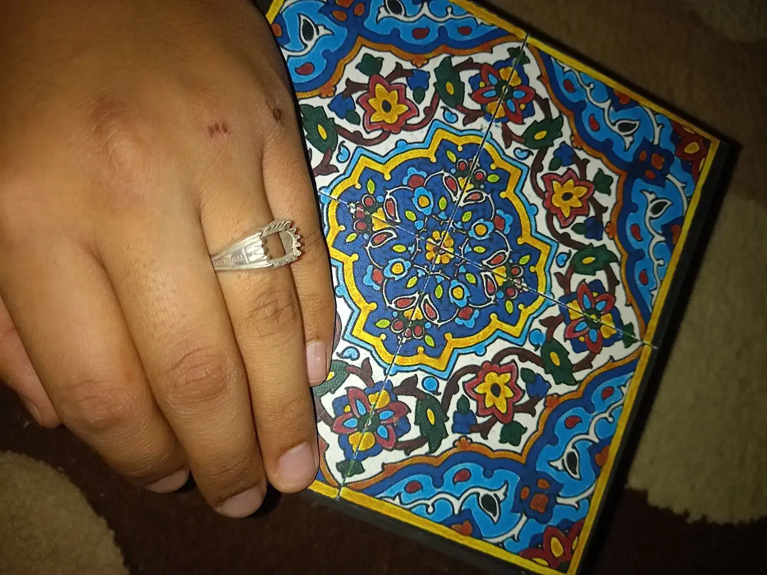 یک عدد رکاب انگشتر|جواهرات|گرگان, |دیوار