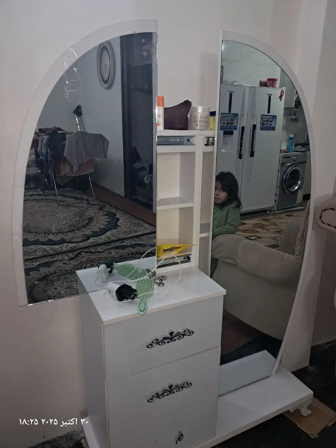 دراور سه کشو|جاکفشی، کمد، دراور|مرند, |دیوار