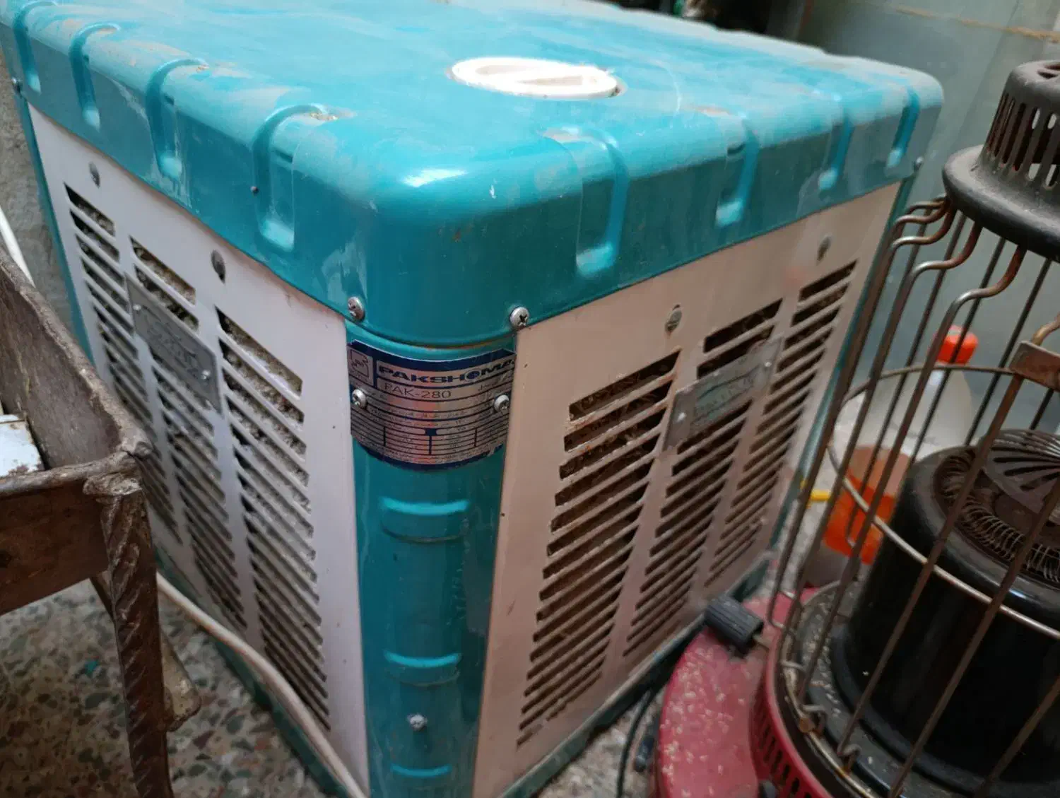 کولر آبی کوچیک|کولر آبی|ایذه, |دیوار