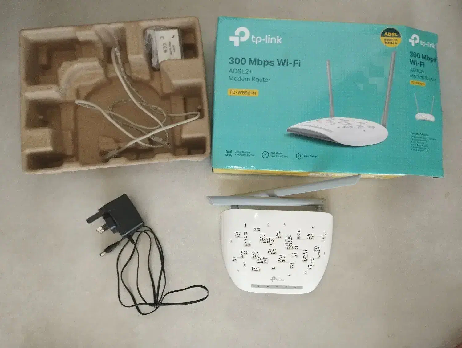 مودم ADSL2+ Plus تی پی لینک tp-linkW8961N|مودم و تجهیزات شبکه|یزد, |دیوار