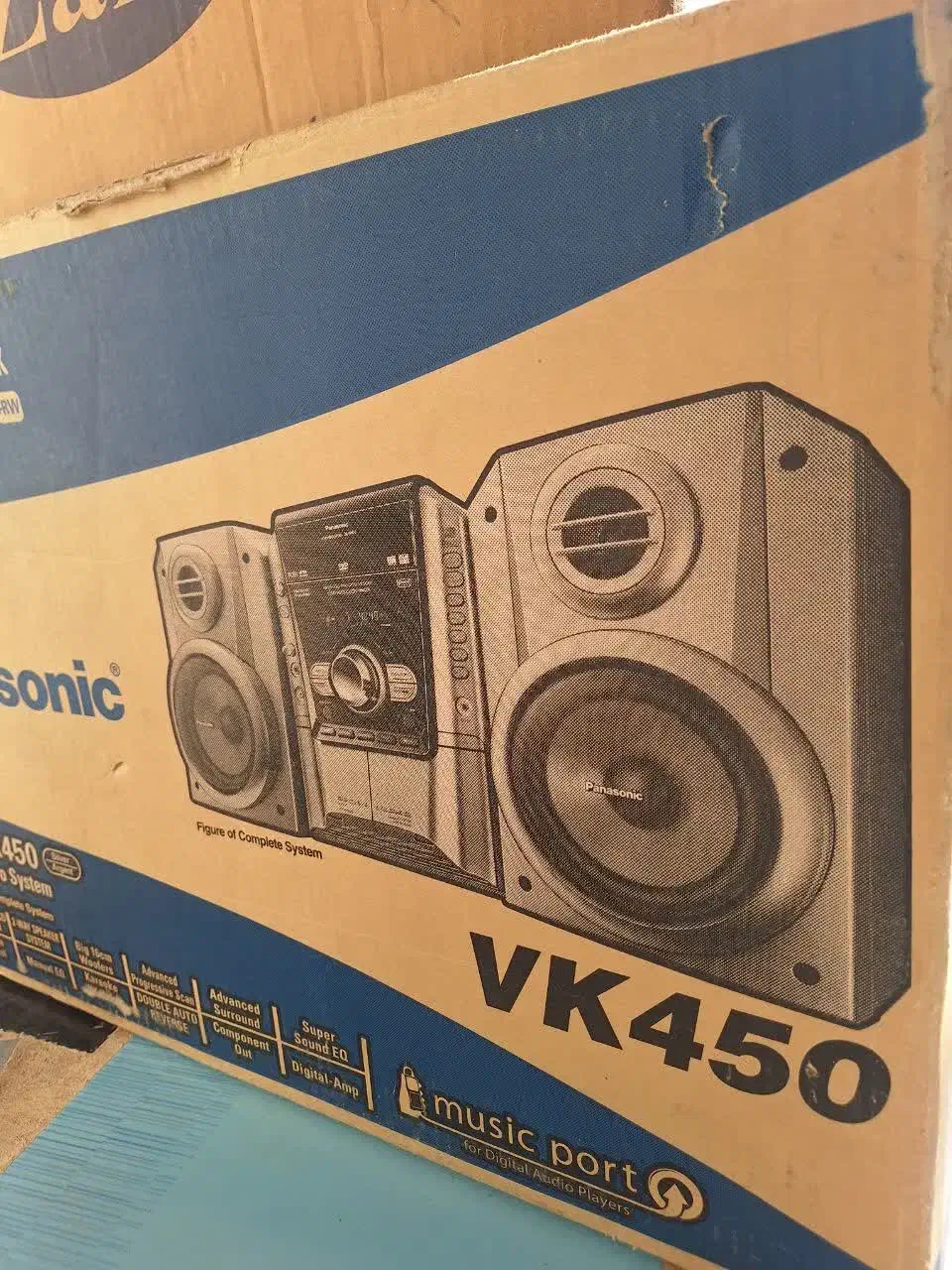 ظبط خانگی پاناسونیک اصل ژاپن نو|سیستم صوتی خانگی|چاف و چمخاله, |دیوار