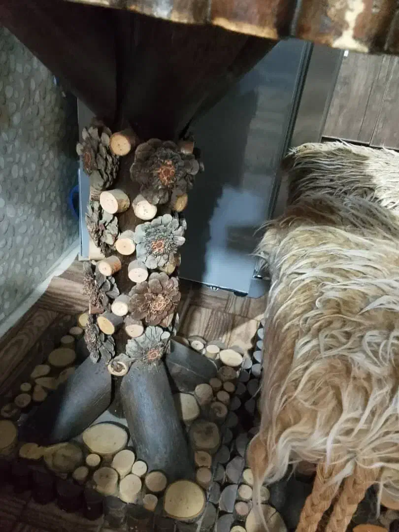 میزنهارخوری چهارنفره بسیار زیبا کاملا دست ساز.|میز و صندلی غذاخوری|قرچک, امین آباد|دیوار