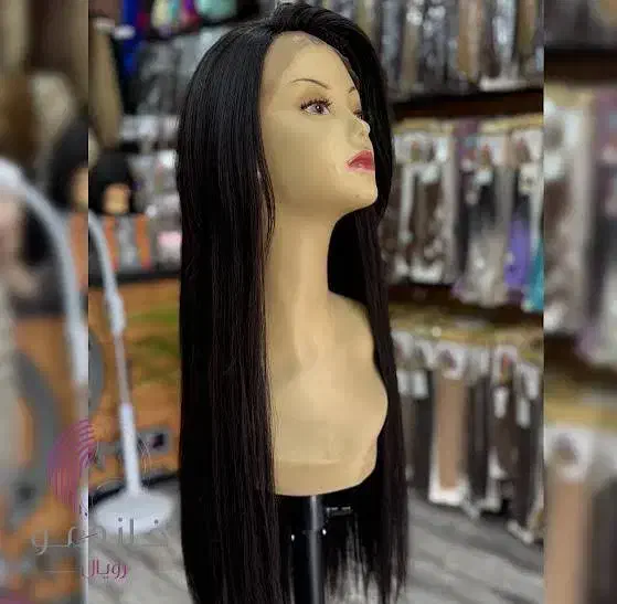 کلاه گیس مشکی طبیعی سینمایی|آرایشی، بهداشتی، درمانی|ساوه, |دیوار