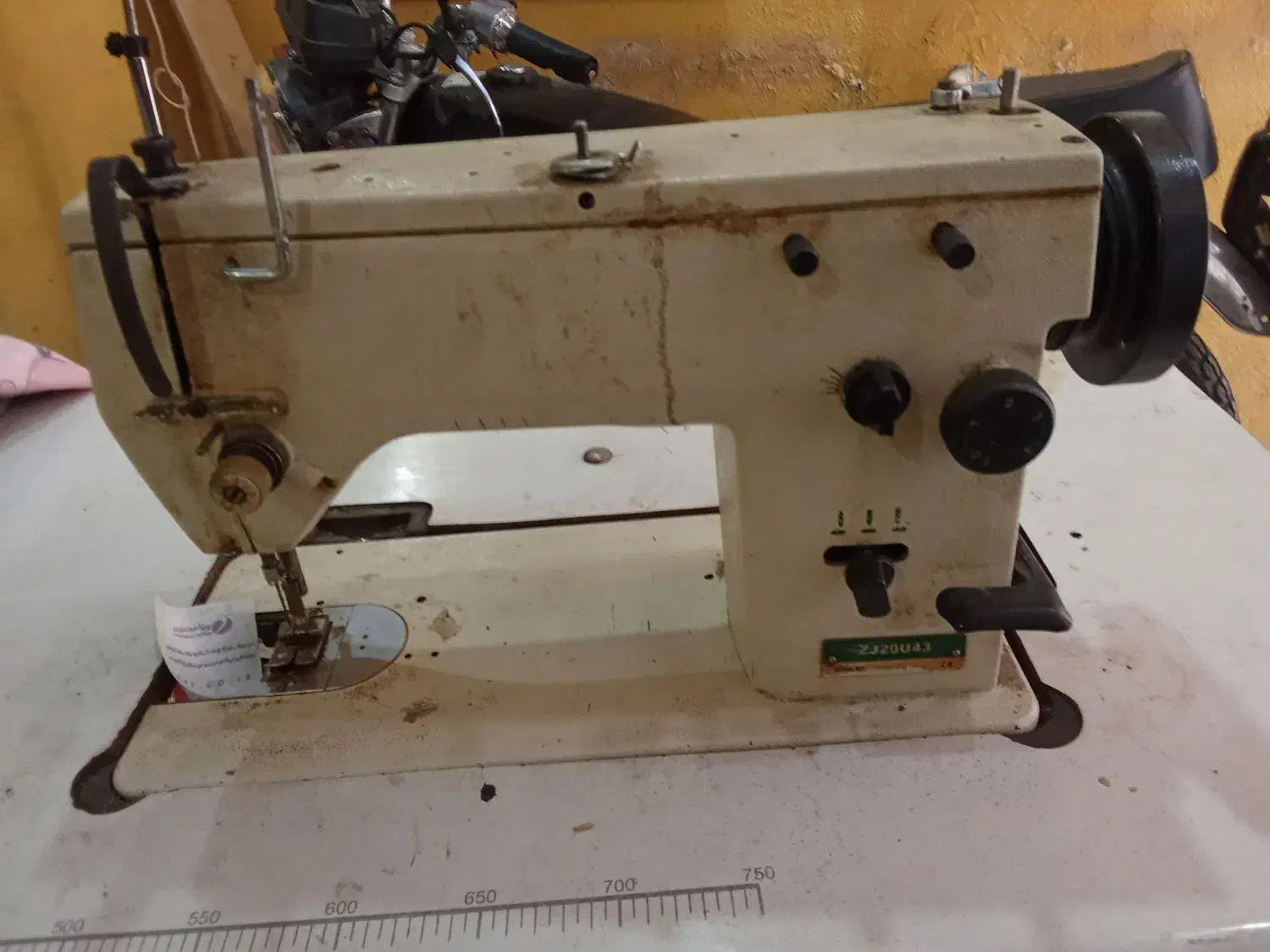 چرخ خیاطی وکیف دوزی صنعتی زوجی zj20u43|ماشین‌آلات صنعتی|رشت, نخودچر|دیوار