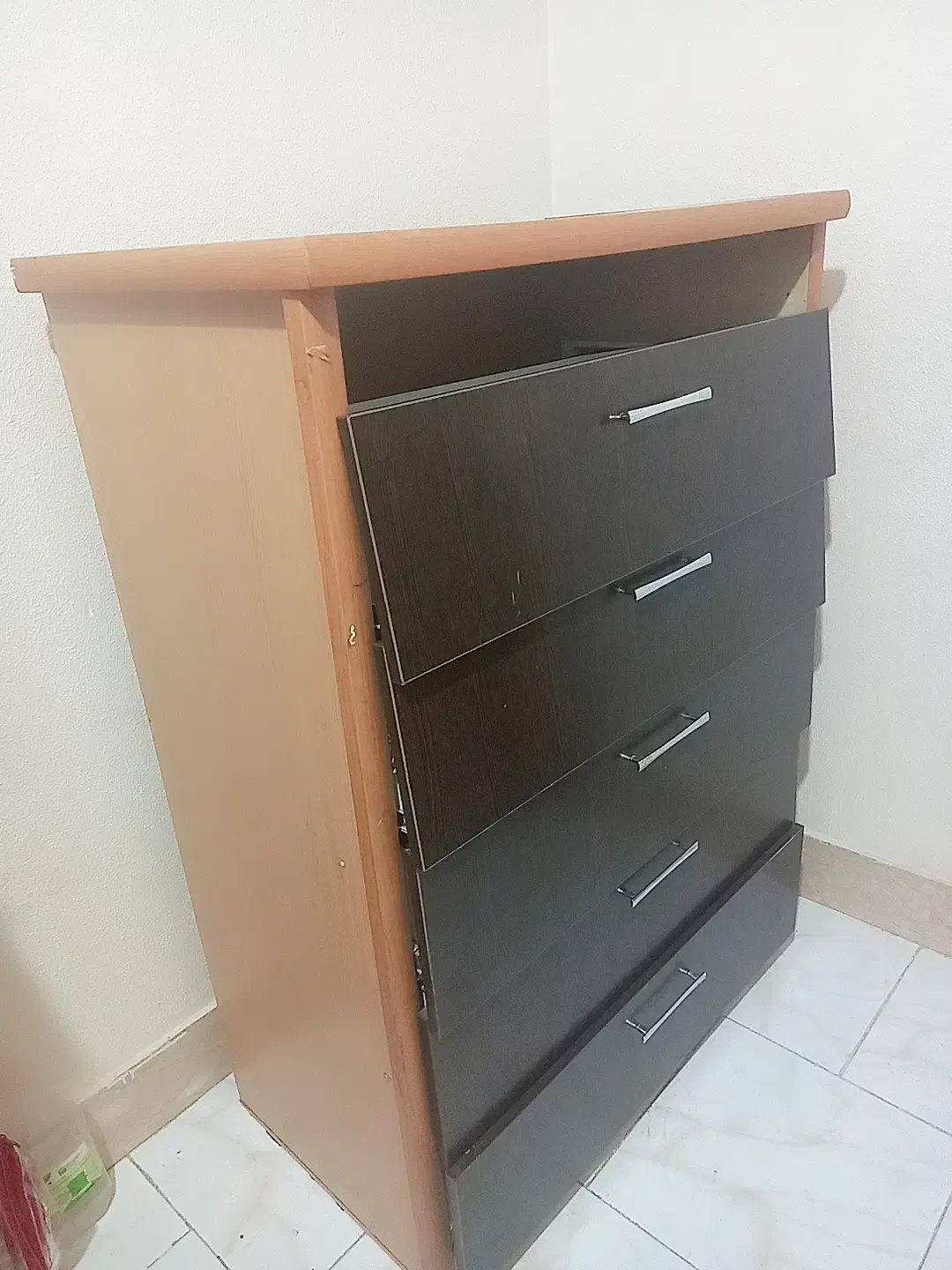 دراور ۵ کشو mdf|جاکفشی، کمد، دراور|شاهین‌شهر, عطار|دیوار